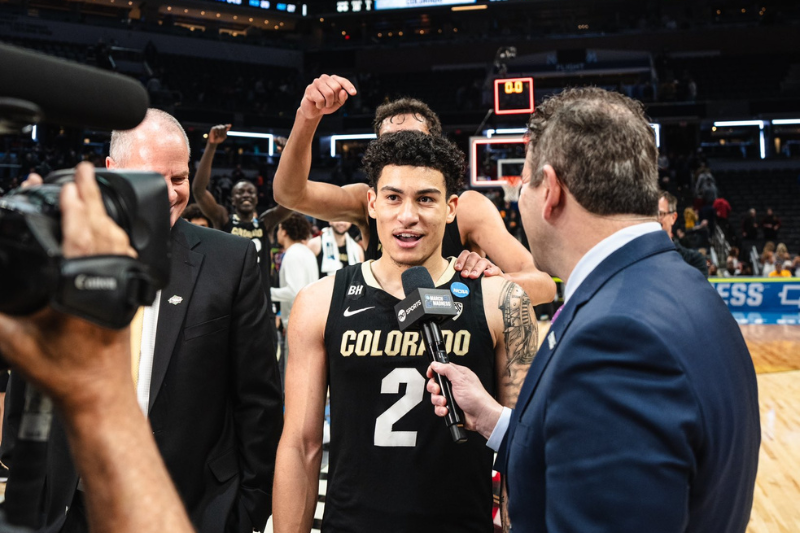 KJ Simpson con Colorado. (Foto: 'X' Colorado Men´s Basketball's Team)