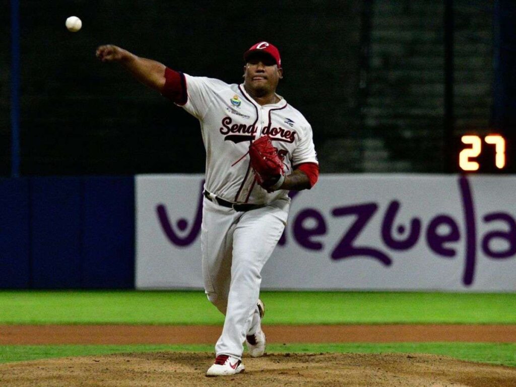 Edwar Colina impuso récord de ponches en la LMBP