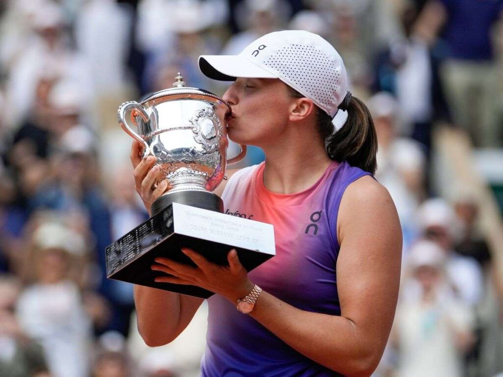 Swiatek conquista su tercer Roland Garros seguido