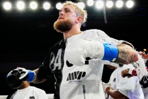 Jake Paul en el ring. (FOTO: X @jakepaul)