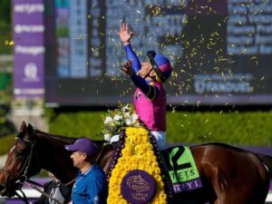 Resilience y Alvarado en el Belmont