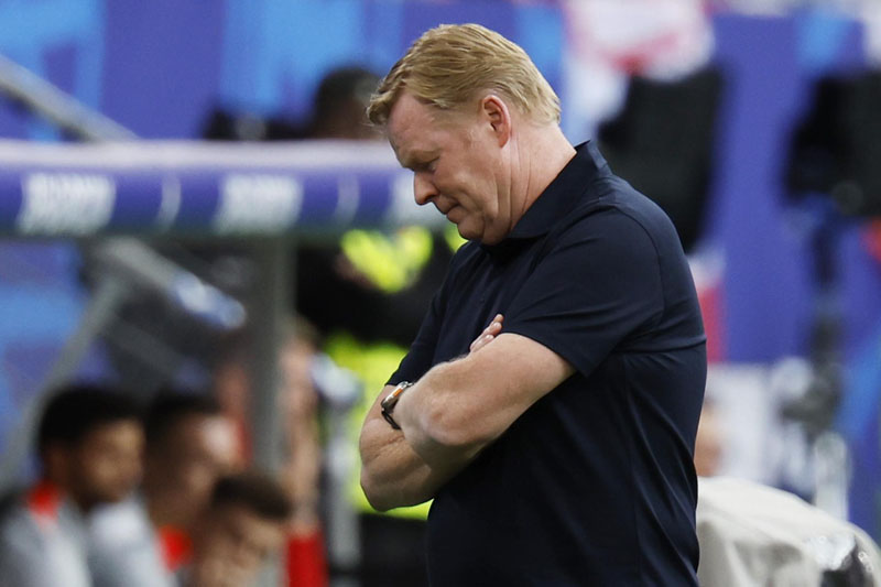 Ronald Koeman es tendencia tras ser captado realizando un penoso acto