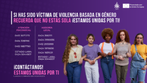 Unidas por Ti sigue brindando atención a mujeres víctimas de violencia basada en género