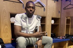 unanimo breves Usain Bolt se rompió un tendón jugando fútbol