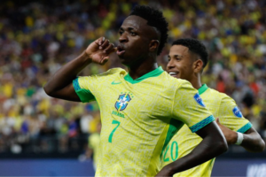 Copa América: Con doblete de Vini Jr., Brasil golea a Paraguay