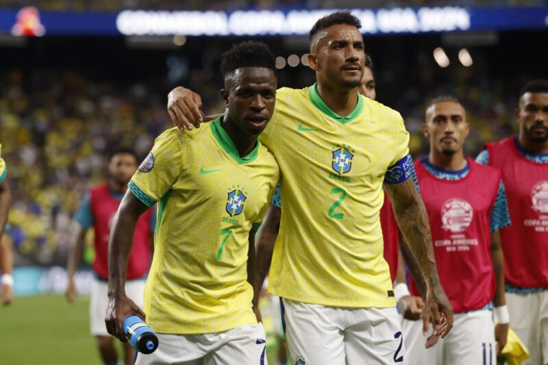 Tras la derrota ante Brasil, DT de Paraguay exige límites para Vini Jr