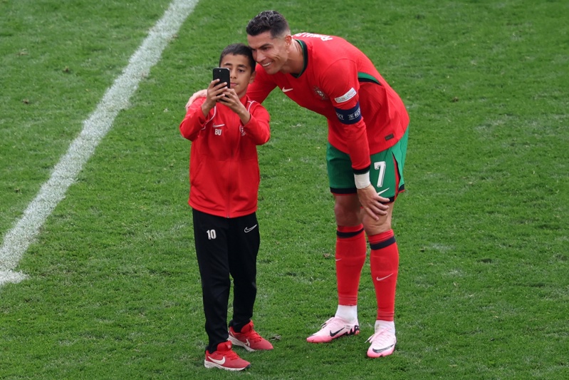 Cristiano Ronaldo, espontáneos