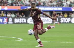 José Salomon Rondon de Venezuela en la Copa América. CENA EFE/EPA/ALLISON