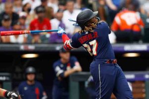 Vladimir Guerrero Jr. conectó un bambinazo en el Juego de las Estrellas 2021. (Foto EFE)