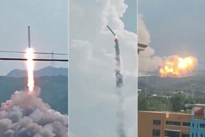 el increíble accidente de Space Pioneer