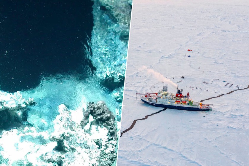 Bajo el Círculo Polar debería haber solo frío. Un hallazgo aspira a ayudarnos a comprender la vida en otros mundos
