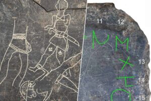 un abecedario de hace 2.500 años