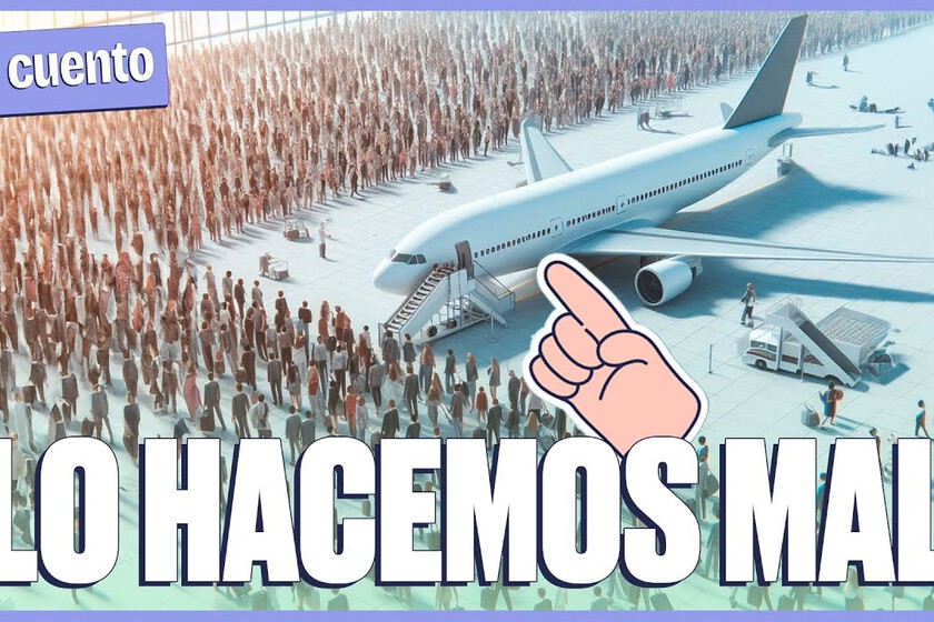 Embarcar en un avión es una pesadilla porque las aerolíneas quieren. La ciencia sabe desde hace tiempo el método perfecto