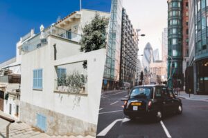Reino Unido están redescubriendo una vieja técnica contra el calor en las ciudades: pintarlas de blanco