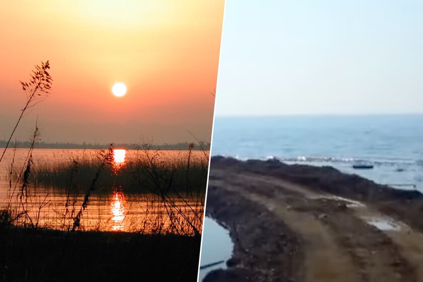 Japón busca a la persona que construyó una carretera en el lago más grande del país. No lleva a ninguna parte