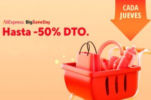 Hoy en el Big Save Day de AliExpress, descuentazos irresistibles en aspiradoras, freidoras de aire y más