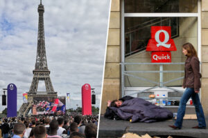 Los Juegos Olímpicos están a la vuelta de la esquina, así que París ha empezado a limpiar sus calles... de sintechos