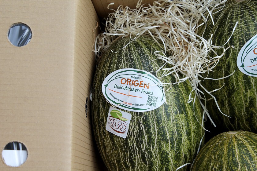 la ciencia de elegir un buen melón en el supermercado