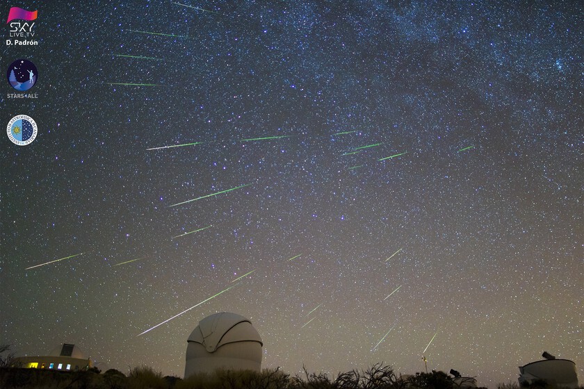 esta misma noche se pueden ver las Perseidas sobre el cielo de España