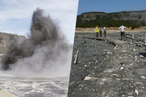 La enorme explosión hidrotermal de Yellowstone nos recuerda que es una ‘caja de bombas’ que visitan cuatro millones de personas al año