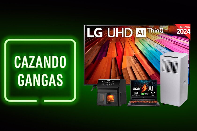 El último fin de semana de julio viene cargado de ofertones en smart TVs, móviles, aires acondicionados y más: Cazando Gangas
