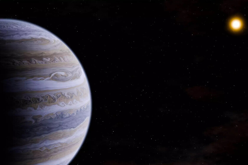 necesita dos siglos para completar una órbita alrededor de su estrella