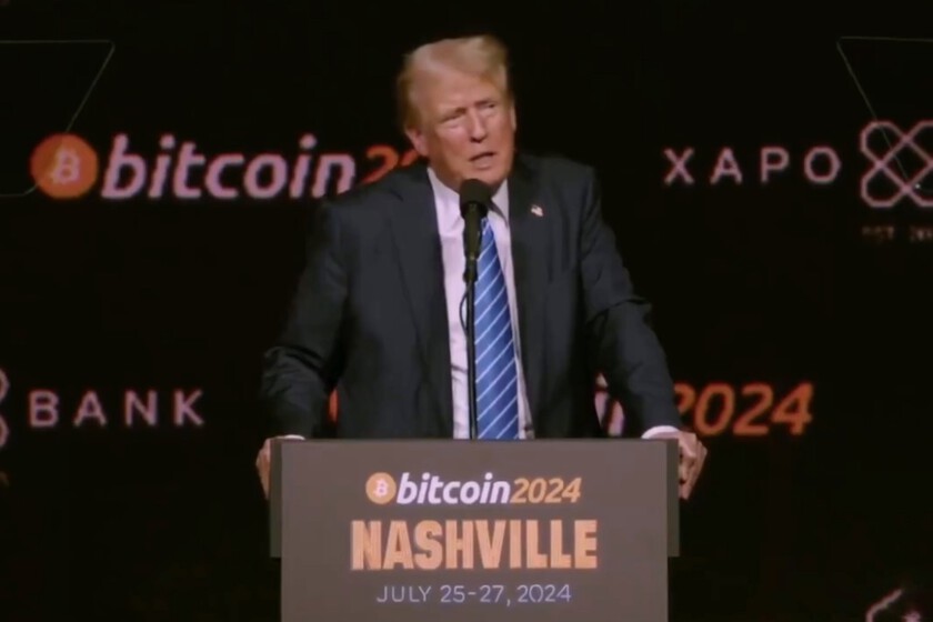 Trump promete convertir Estados Unidos en la cuna de las criptomonedas: "nunca vendáis vuestros bitcoins"