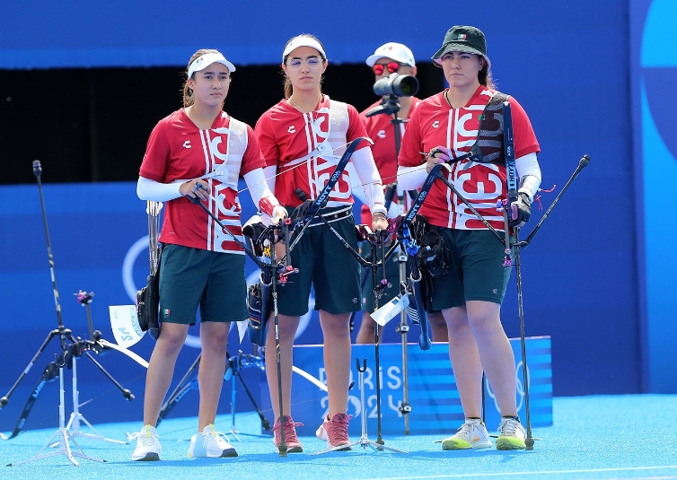 Alejandra Valencia, Ana Paula Vázquez y Angela Ruiz México Bronce
