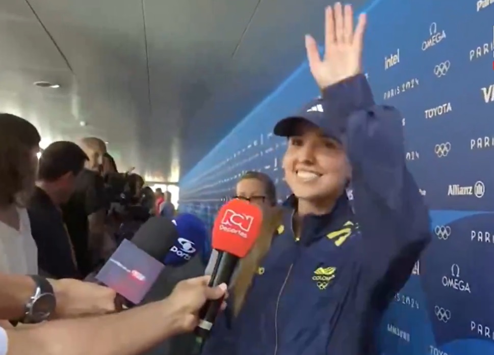 Camila Osorio y su reacción al ver a Rafael Nadal en París 2024