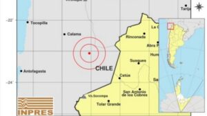 Terremoto de magnitud 7.3 sacudió el norte de Chile