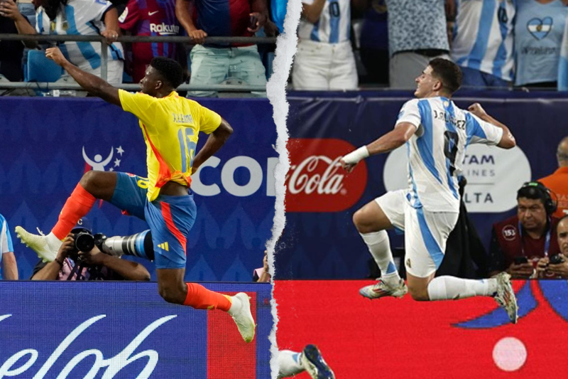 Colombia vs Argentina en la gran final de Copa América 2024