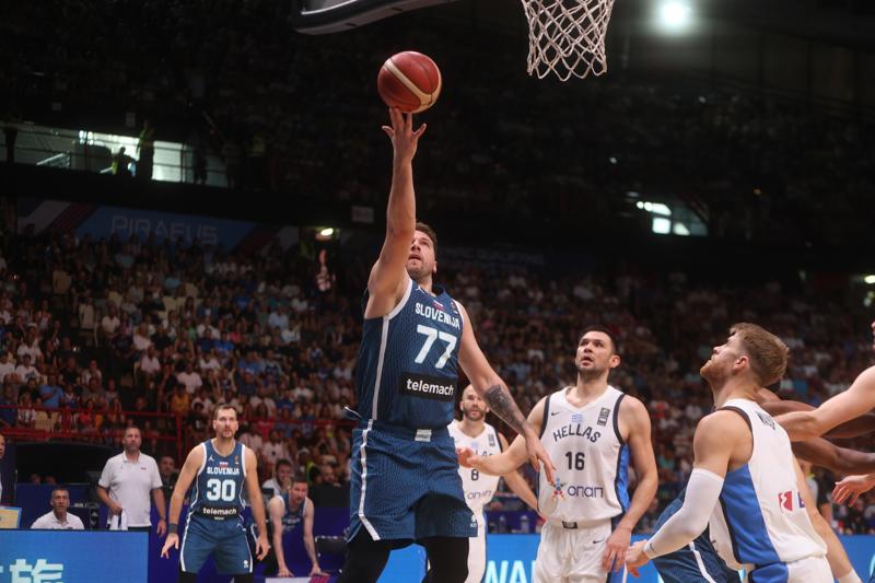 Grecia aparta a la Eslovenia de Luka Doncic de los Juegos de París