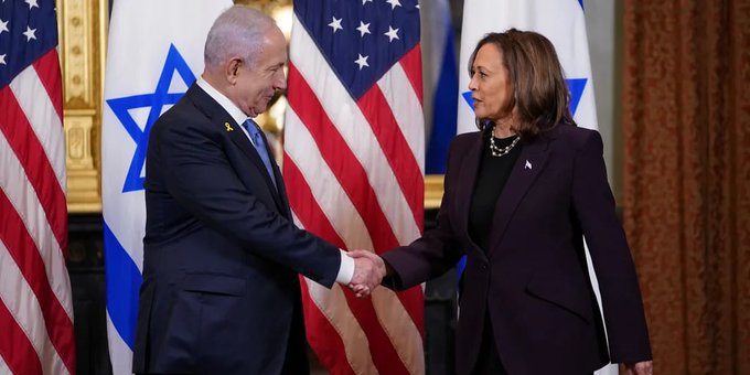 Kamala Harris se reunió con Benjamin Netanyahu y ratificó su apoyo a un alto el fuego en Gaza para la liberación de rehenes