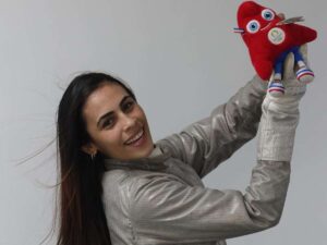 Katherine Paredes con la virtud de la tranquilidad