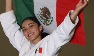 Foto: X-CONADE / Paulina Martínez, judoca mexicana que participará en los Juegos Olímpicos de Paris 2024