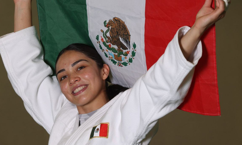 Foto: X-CONADE / Paulina Martínez, judoca mexicana que participará en los Juegos Olímpicos de Paris 2024