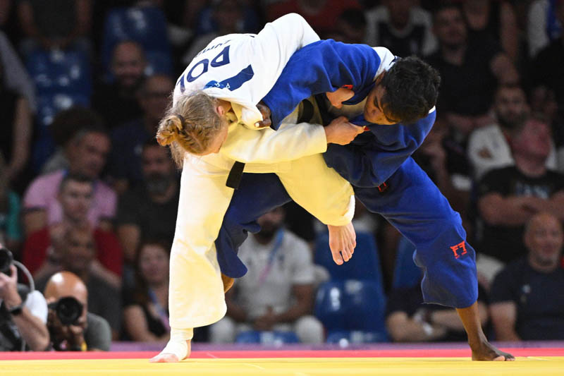 Judoca mexicana hace historia en París 2024