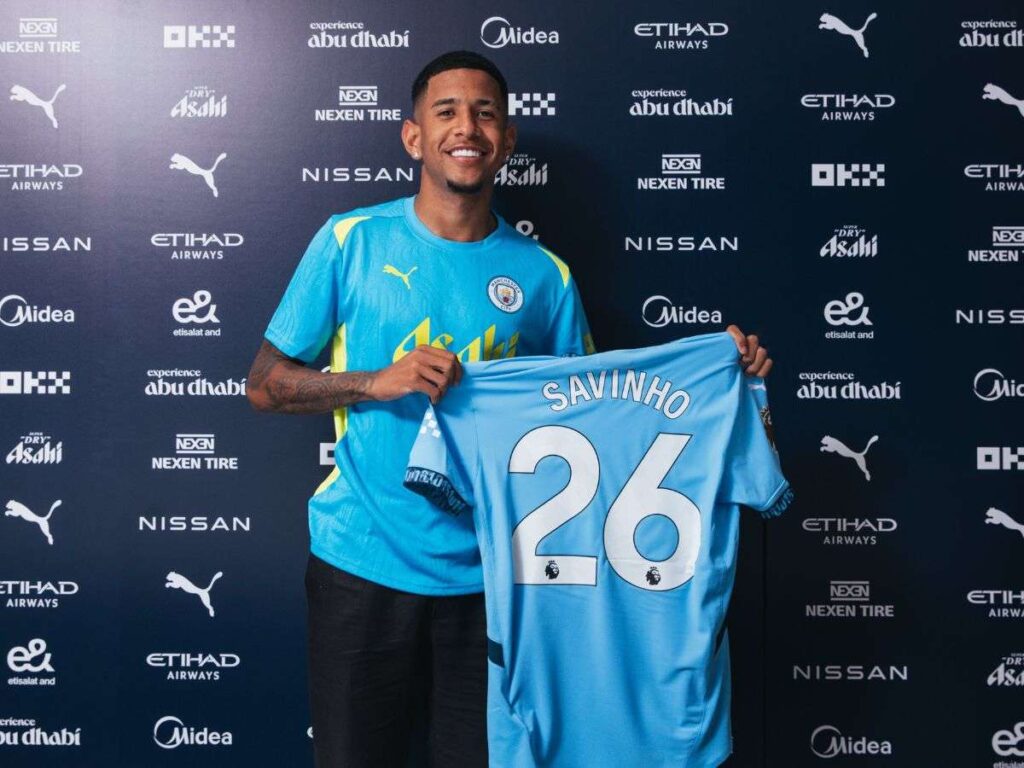 Manchester City se refuerza con Savinho 