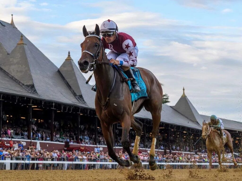 Thorpedo Anna respondió en el Club American Oaks