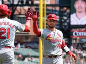 Willson Contreras disparó su jonrón 11 de la temporada
