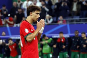 Joao Félix, en una foto de archivo tras fallar el penalti en los cuartos de final de la Eurocopa 2024 ante Francia. EFE/EPA/ROBERT GHEMENT