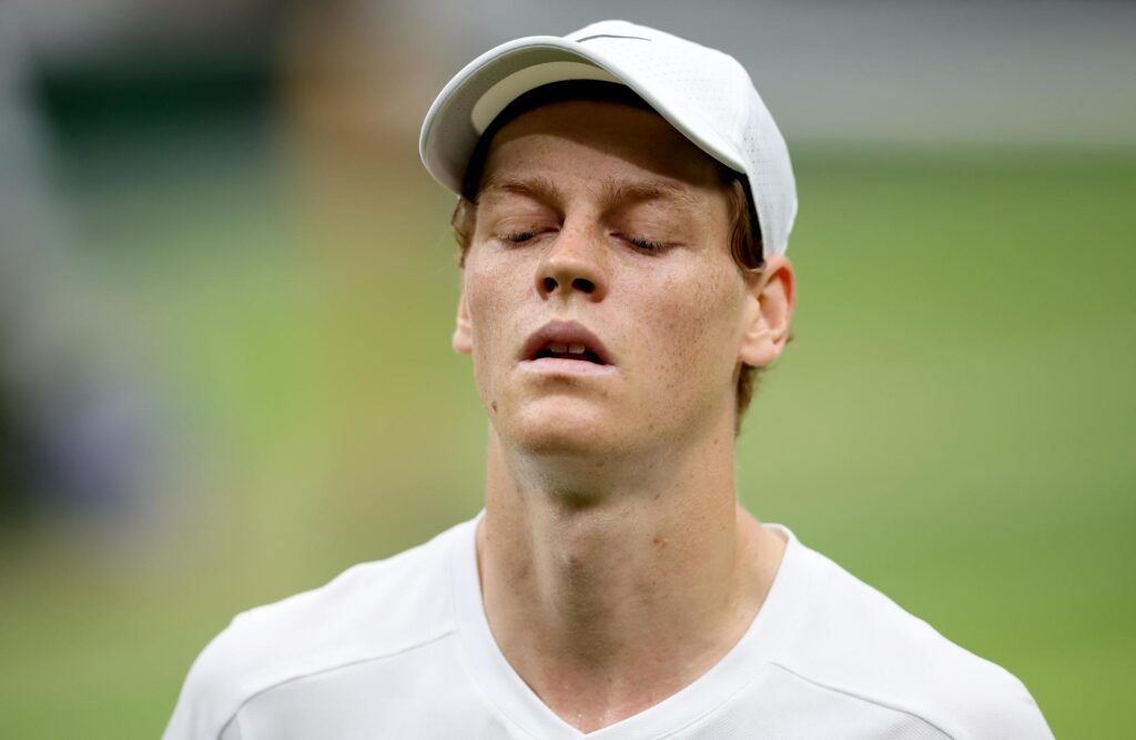 El italiano Jannik Sinner en Wimbledon, Reino Unido. EFE/EPA/NEIL HALL