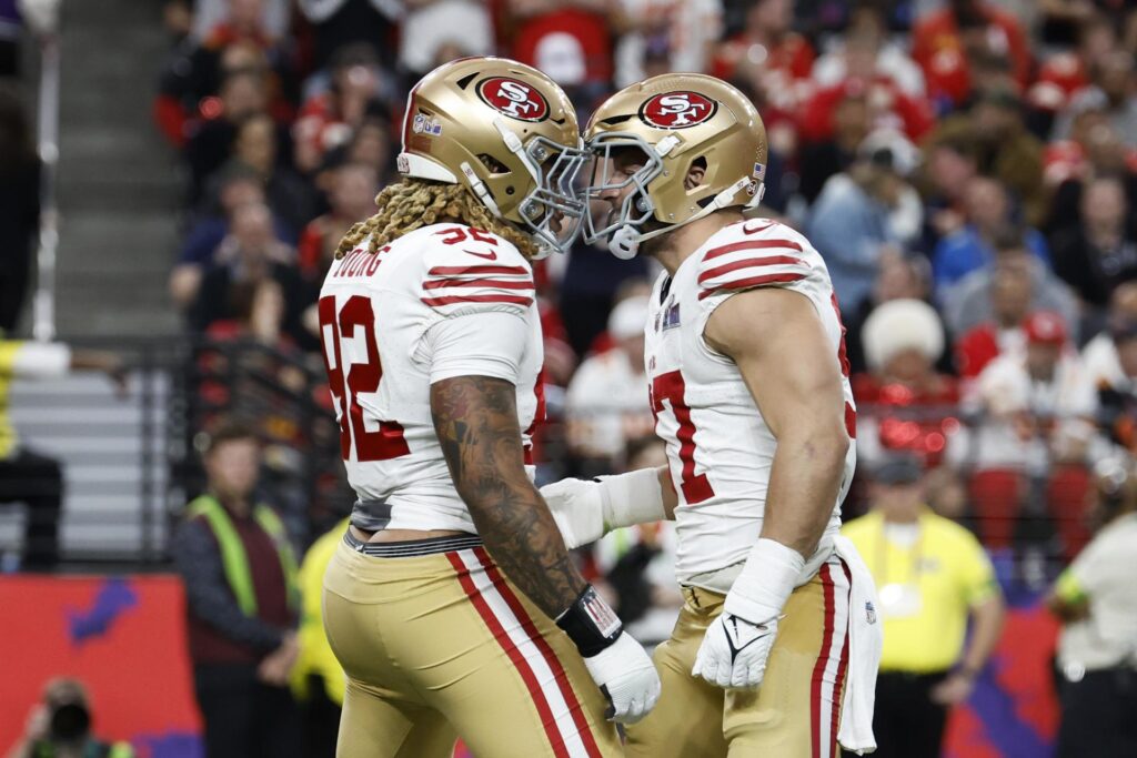 Imagen de archivo. (Brandon Aiyuk, 49ers) EFE/EPA/JOHN G. MABANGLO