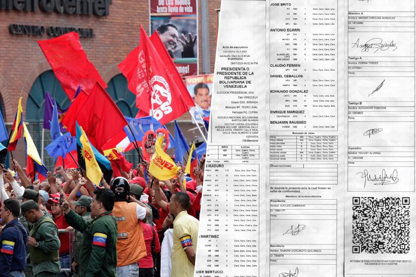 Hay miles de actas de las elecciones de Venezuela que no dan ganador a Maduro. Hay una forma de verificarlas