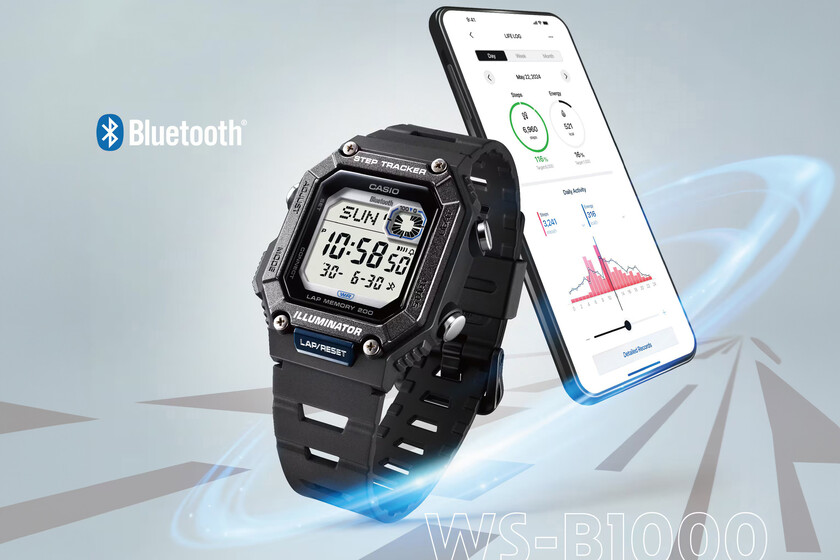 Hay un reloj que cuenta los pasos y cuesta menos que una correa del Apple Watch. También es un Casio clásico
