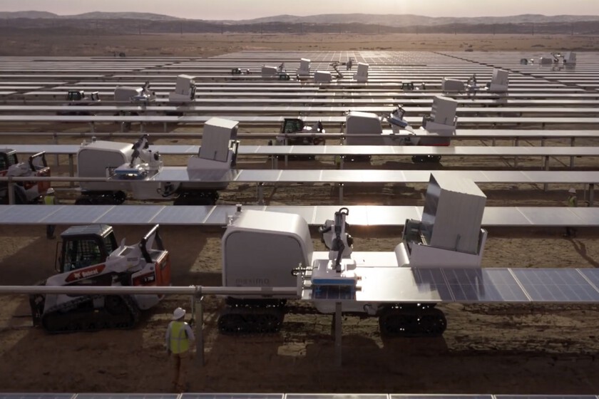 EEUU quiere triplicar sus paneles solares. Para conseguirlo, ha tenido una idea brillante: un ejército de robots