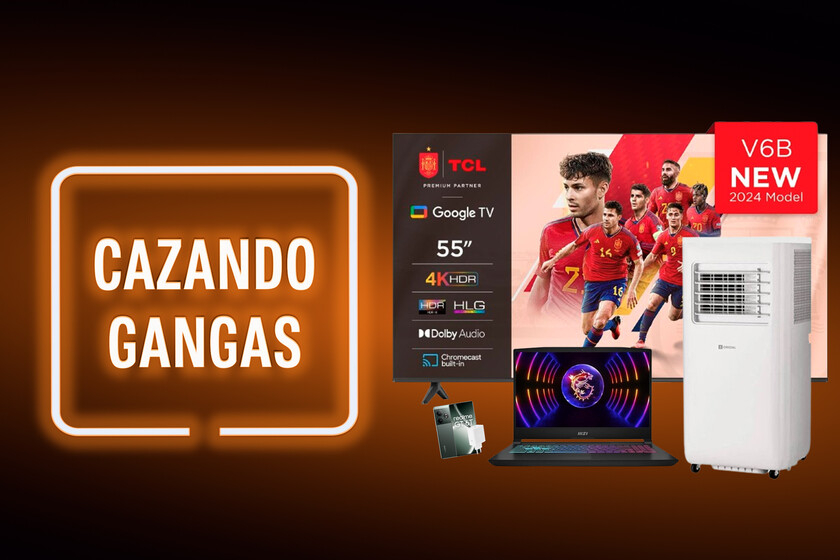 estrenar una nueva televisión, móvil o aire acondicionado portátil sale mucho más barato con estos decuentazos