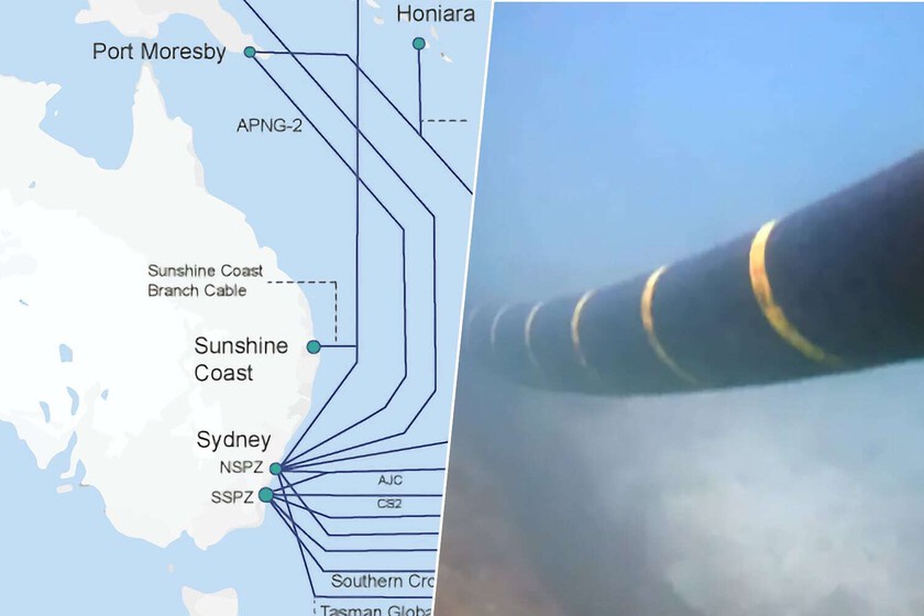 Australia está conectado al resto del mundo por 15 cables. Están amenazados y ya tienen un plan para protegerlos