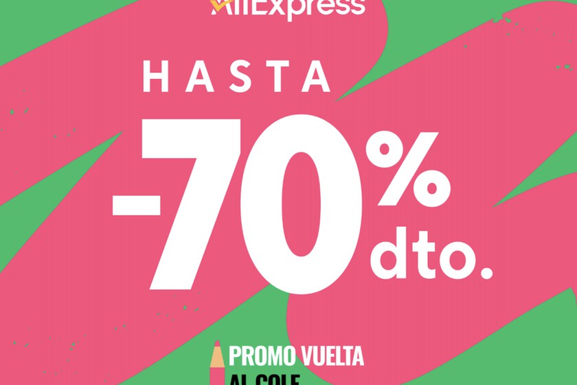 Arranca la vuelta al cole de AliExpress con descuentazos de hasta el 70% y estos son algunos de los mejores chollos