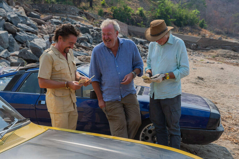 Han recorrido una infinidad de kilómetros juntos, pero todo se acaba. El último viaje de Jeremy Clarkson, Richard Hammond y James May ya tiene fecha de estreno en Prime Video